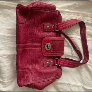 Raspberry Shoulder Bag